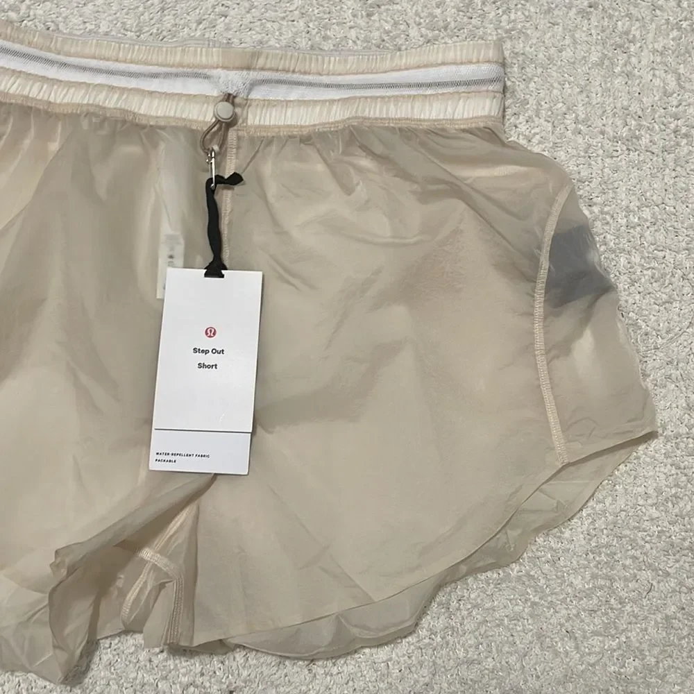 lululemon athletica Cream Athletic Shorts - Picture 4 of 12